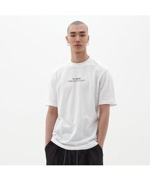 DGNAK（ディグナク）の「Black Code Short Sleeve T-Shirt (White)_ PC1TS0202（Tシャツ/カットソー）」