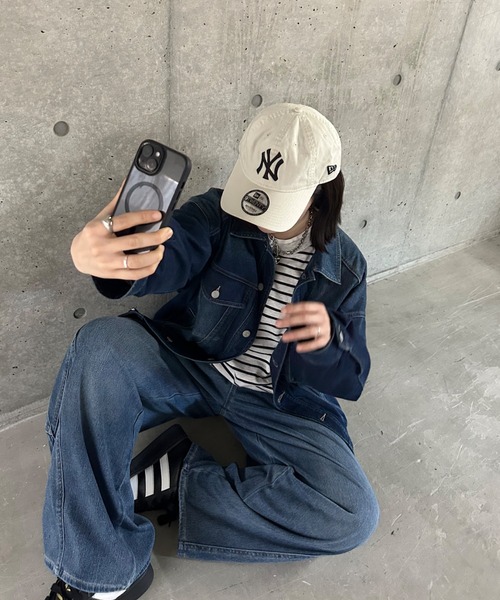 PAGEBOY（ページボーイ）の「＜まるでデニム見え！/紫外線カット/ストレッチ＞マルデニＧジャン（ブルゾン・レディース・ライトブルー/ブラック/ブルー・FREE）」の10枚目の写真