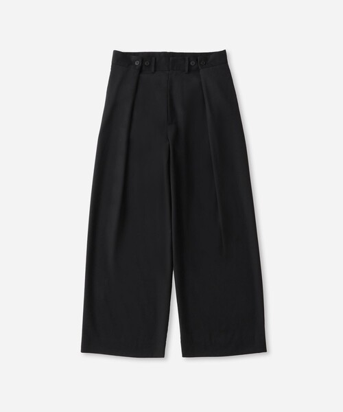 Saturdays NYC（サタデーズ ニューヨークシティ ）の「Kim Pleated Wide Leg Pants  | WOMEN（その他パンツ・レディース・ブラック・S/M/L）」の3枚目の写真