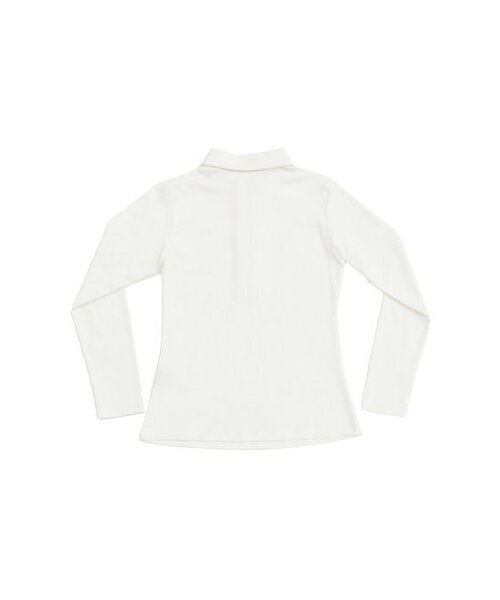 BERMUDAGRASS(バミューダグラス)の「ベーシックロゴPKTシャツ_ホワイト(ポロシャツ・レディース・その他・MEDIUM/LARGE/SMALL)」の5枚目の写真