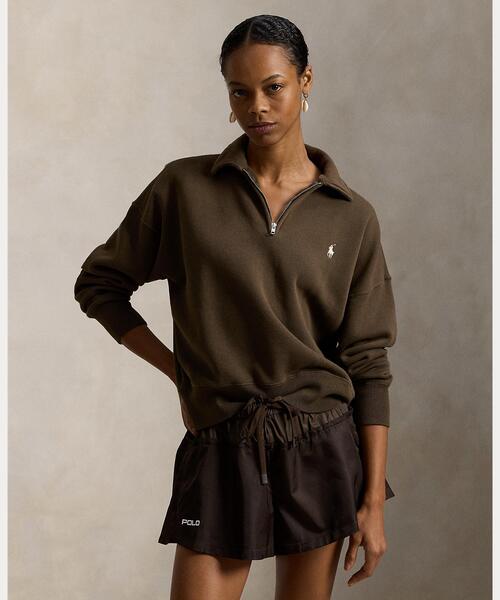 トップス vintage Ralph Lauren 100%cashmeresweater フリース クォータージップ（その他トップス）｜POLO RALPH LAUREN