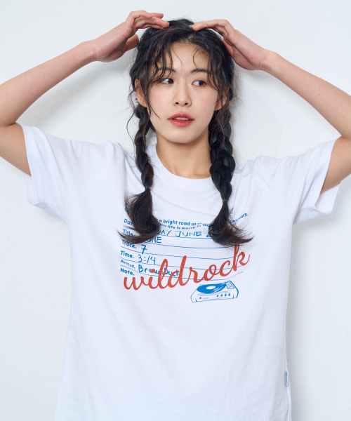 WILDROCK(ワイルドロック)の「ワイルドスタジオ 半袖Tシャツ_ホワイト(Tシャツ/カットソー・レディース・その他・SMALL/MEDIUM/LARGE)」の1枚目の写真