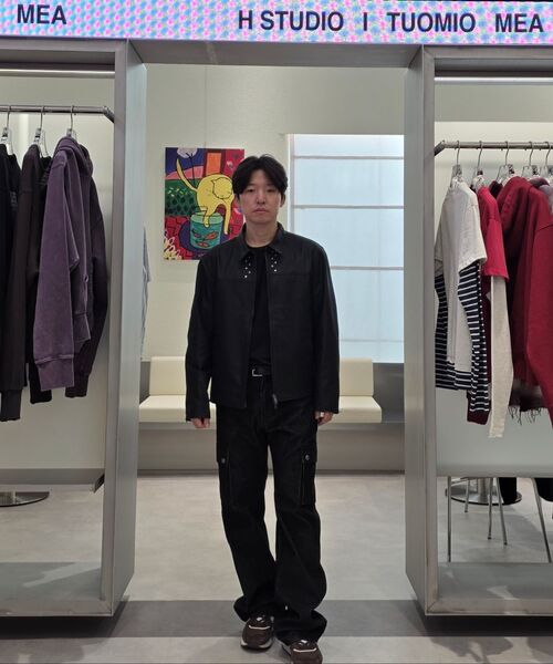 MEA（メア）の「HIN STUD JACKET [BLACK]（ライダースジャケット・レディース・その他・2/3）」の8枚目の写真