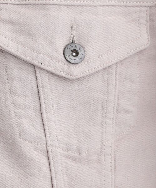 SHOO・LA・RUE（シューラルー）の「【SHOO・LA・RUE DENIM】大人のための ストレッチ コンパクトデニムジャケット（デニムジャケット・レディース・ネイビー/ライトグレー/ライトブルー・01/02/03/04）」の7枚目の写真