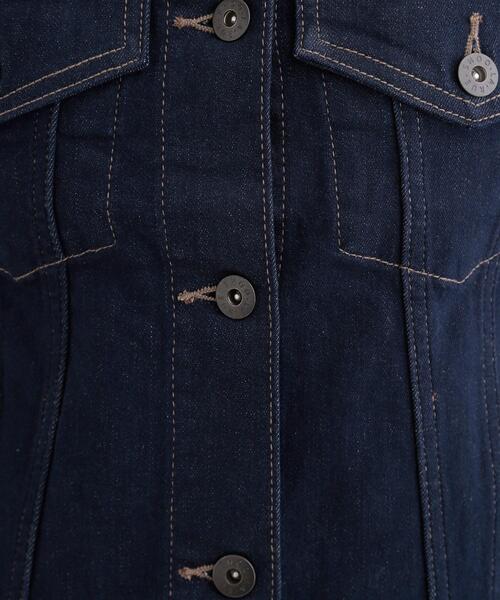 SHOO・LA・RUE（シューラルー）の「【SHOO・LA・RUE DENIM】大人のための ストレッチ コンパクトデニムジャケット（デニムジャケット・レディース・ネイビー/ライトグレー/ライトブルー・01/02/03/04）」の15枚目の写真