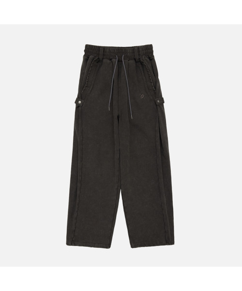 CONY(コール アウト ニューイヤー)の「WASHED RUFFLE PANTS / CHARCOAL(スウェットパンツ・レディース・その他・OS)」の6枚目の写真