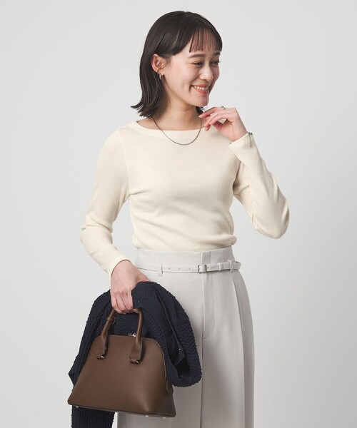 ◎pheeny ランダムリブボートネックカットソー◎ PHEENY - ◎pheeny ランダムリブボートネックカットソー◎の通販 by