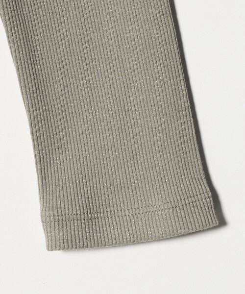 green label relaxing(グリーンレーベルリラクシング)の「ラメ リブ ボートネック カットソー(Tシャツ/カットソー・レディース・オフホワイト/モカ/ライトブルー・FREE)」の17枚目の写真