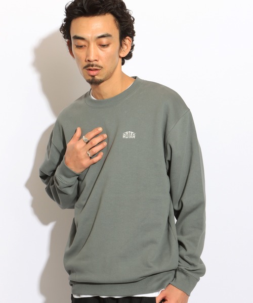 ROTAR（ローター）の「ROTAR 1P 261 Sweat（スウェット・メンズ・スミクロ/グリーン系その他/インディゴブルー/サンドベージュ・SMALL/MEDIUM/LARGE/X-LARGE）」の4枚目の写真