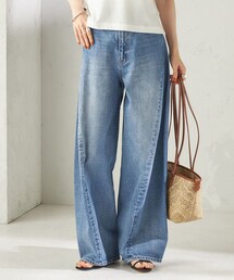 bit blue（ビットブルー）の「【SHIPS別注】BIT BLUE:バレル レック デニム パンツ（デニムパンツ）」