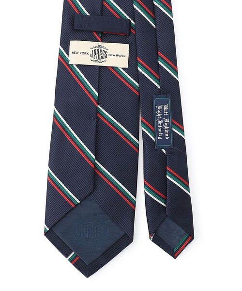 J.PRESS（ジェイプレス）の「【定番】オーセンティックレジメンタル ネクタイ（ネクタイ・メンズ・グリーン系1・F）」の3枚目の写真