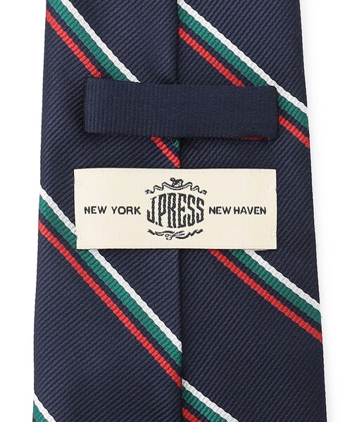 J.PRESS（ジェイプレス）の「【定番】オーセンティックレジメンタル ネクタイ（ネクタイ・メンズ・グリーン系1・F）」の5枚目の写真