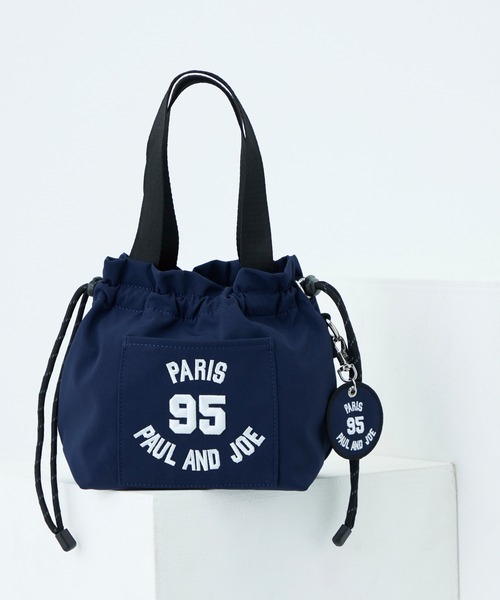 PAUL & JOE ACCESSOIRES(ポールアンドジョーアクセソワ)の「PAUL & JOE ACCESSOIRES (ポール&ジョーアクセソワ)ミニ巾着バッグ PJA-B1432 95 EMBROIDERY BAG(ショルダーバッグ・レディース・ブラック/ネイビー/ワインレッド・FREE)」の2枚目の写真