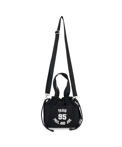 PAUL & JOE ACCESSOIRES(ポールアンドジョーアクセソワ)の「PAUL & JOE ACCESSOIRES (ポール&ジョーアクセソワ)ミニ巾着バッグ PJA-B1432 95 EMBROIDERY BAG(ショルダーバッグ・レディース・ブラック/ネイビー/ワインレッド・FREE)」の14枚目の写真