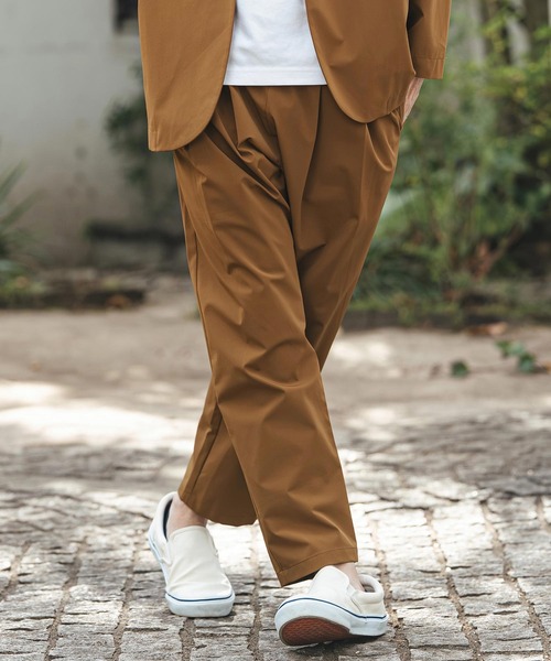 CAMBIO(カンビオ)の「mp14474- 2-layer Nylon Easy Pants イージーパンツ(S61726cmb)(その他パンツ・メンズ・ブラウン/ブラック・L/M/S)」の19枚目の写真