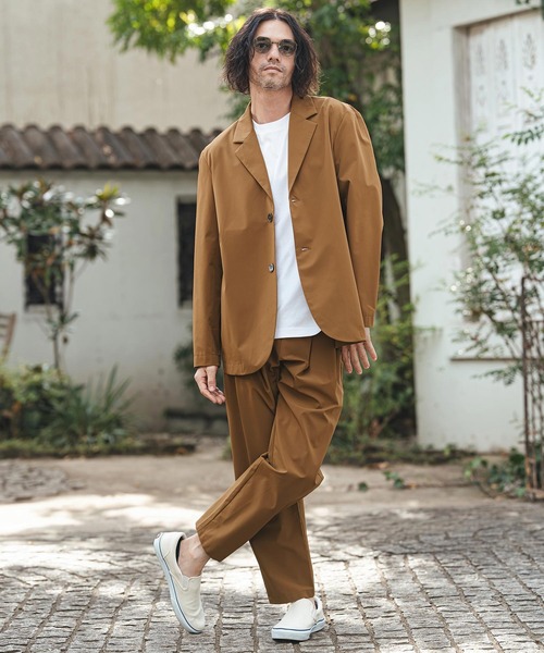 CAMBIO(カンビオ)の「mp14474- 2-layer Nylon Easy Pants イージーパンツ(S61726cmb)(その他パンツ・メンズ・ブラウン/ブラック・L/M/S)」の20枚目の写真