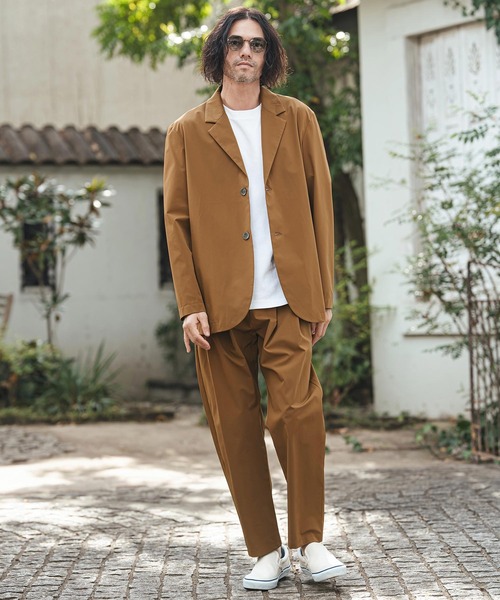 CAMBIO(カンビオ)の「mp14474- 2-layer Nylon Easy Pants イージーパンツ(S61726cmb)(その他パンツ・メンズ・ブラウン/ブラック・L/M/S)」の21枚目の写真