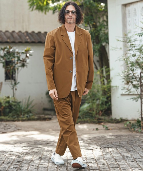 CAMBIO(カンビオ)の「mp14474- 2-layer Nylon Easy Pants イージーパンツ(S61726cmb)(その他パンツ・メンズ・ブラウン/ブラック・L/M/S)」の22枚目の写真