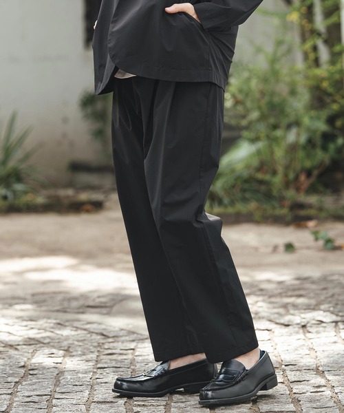 CAMBIO(カンビオ)の「mp14474- 2-layer Nylon Easy Pants イージーパンツ(S61726cmb)(その他パンツ・メンズ・ブラウン/ブラック・L/M/S)」の3枚目の写真