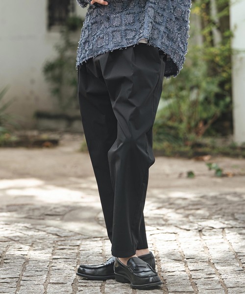CAMBIO(カンビオ)の「mp14474- 2-layer Nylon Easy Pants イージーパンツ(S61726cmb)(その他パンツ・メンズ・ブラウン/ブラック・L/M/S)」の5枚目の写真