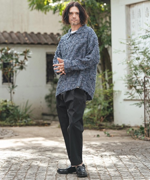 CAMBIO(カンビオ)の「mp14474- 2-layer Nylon Easy Pants イージーパンツ(S61726cmb)(その他パンツ・メンズ・ブラウン/ブラック・L/M/S)」の6枚目の写真