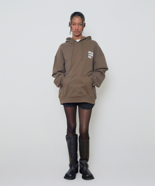 Retriever Club（レトリーバークラブ）の「ALIVE HOODIE [BROWN]（パーカー・レディース・その他・M/L/XL）」の2枚目の写真