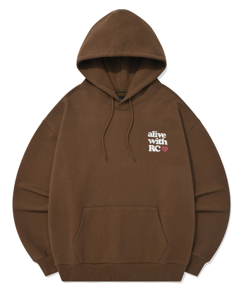 Retriever Club（レトリーバークラブ）の「ALIVE HOODIE [BROWN]（パーカー・レディース・その他・M/L/XL）」の7枚目の写真