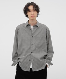 MARGARET HOWELL | DRY WOOL GINGHAM SHIRT(シャツ/ブラウス)