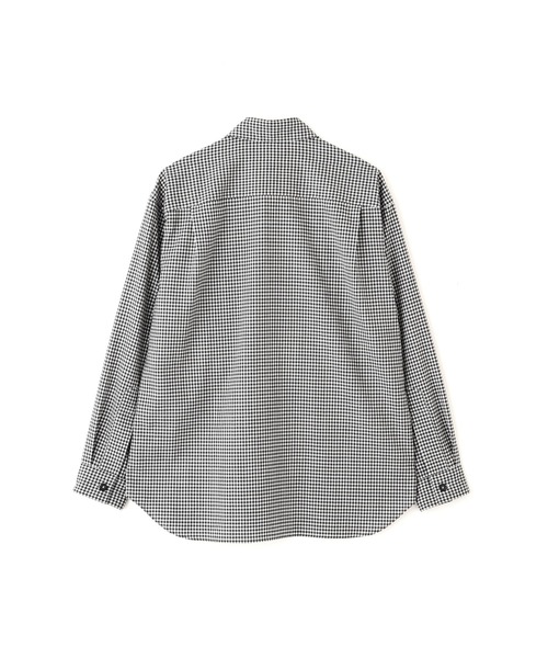 MARGARET HOWELL(マーガレットハウエル)の「DRY WOOL GINGHAM SHIRT(シャツ/ブラウス・メンズ・ブラック系その他・LARGE/MEDIUM/SMALL/X-LARGE)」の5枚目の写真