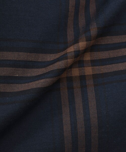 NOLLEY’S（ノーリーズ）の「ダブルポケットオーバーシャツ 26SS（シャツ/ブラウス・メンズ・ブラウン系その他/グリーン系その他/ブルー系その他/ベージュ・S/M/L）」の17枚目の写真