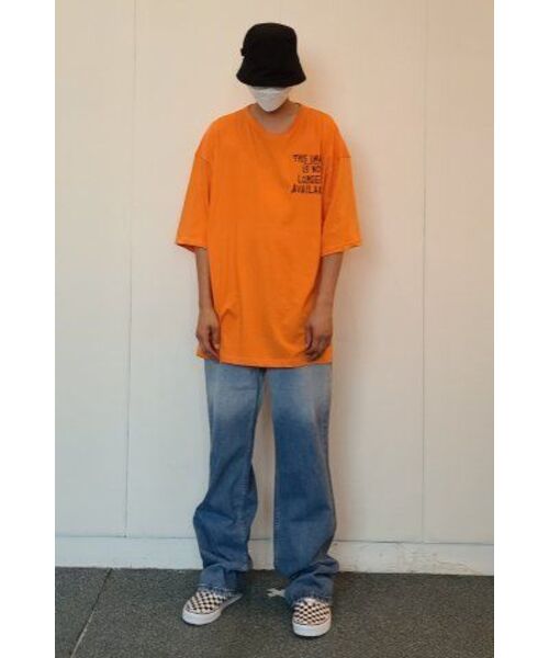 ATTENTIONROW（アテンションロー）の「グラデーションワイドデニムパンツ(ブルー)（デニムパンツ・メンズ・その他・2）」の11枚目の写真