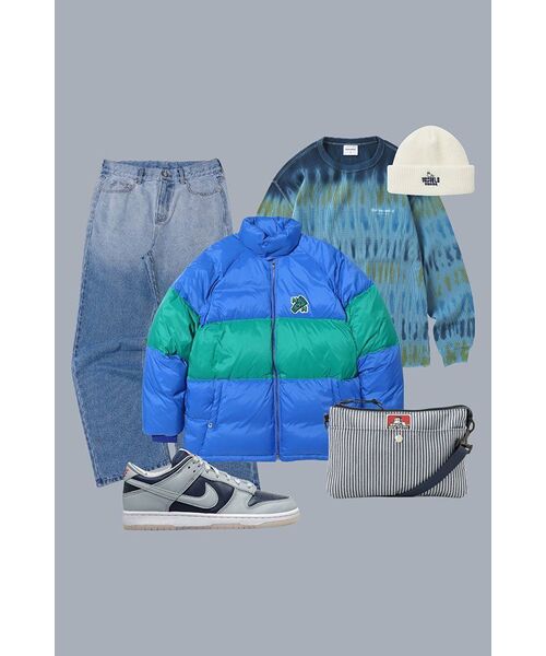 ATTENTIONROW（アテンションロー）の「グラデーションワイドデニムパンツ(ブルー)（デニムパンツ・メンズ・その他・2）」の12枚目の写真