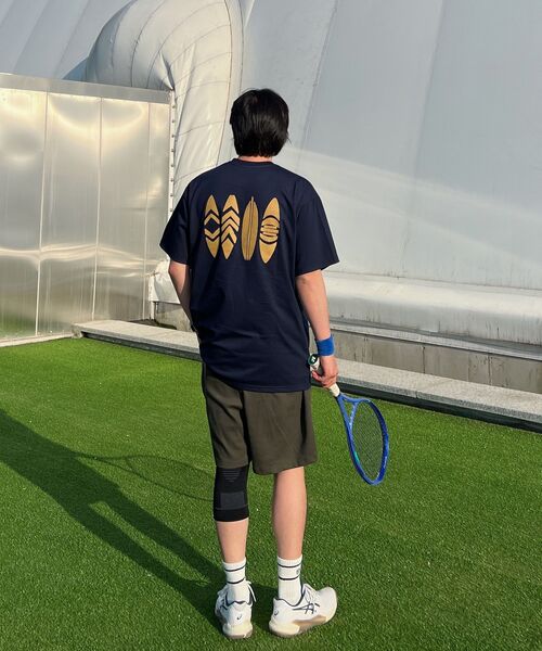CARGOBROS(カーゴブロス)の「トラベルラインサーフ半袖Tシャツ(ネイビー)(Tシャツ/カットソー・メンズ・その他・S/M/L/2XL/XL)」の11枚目の写真