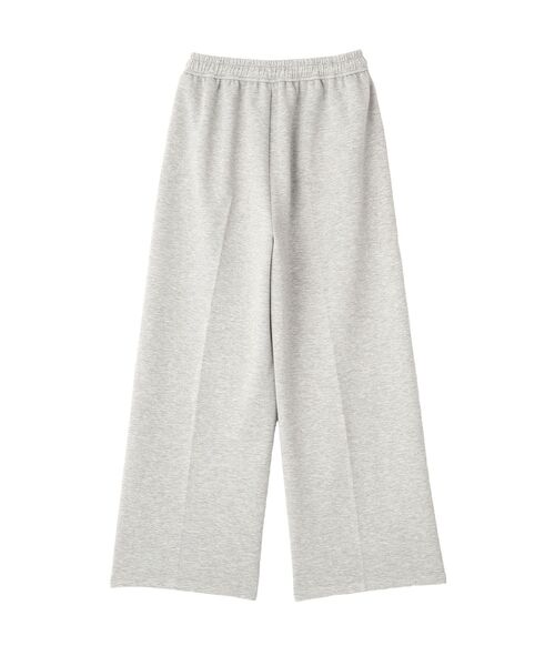 YECCA VECCA（イェッカヴェッカ）の「スウェットライクイージーパンツ（その他パンツ・レディース・グレー/ブラック・FREE）」の4枚目の写真