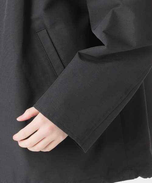 JOURNAL STANDARD（ジャーナルスタンダード）の「グログランノーカラーコクーンコート（ノーカラーコート・レディース・ライトグレー/ブラック・36/38）」の19枚目の写真