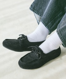 PAGEBOY | レースアップモカシン(モカシン/デッキシューズ)