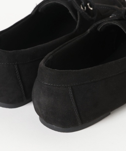 PAGEBOY(ページボーイ)の「レースアップモカシン(モカシン/デッキシューズ・レディース・キャメル/ブラック・MEDIUM/LARGE)」の17枚目の写真