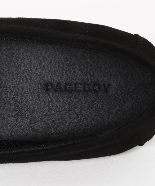 PAGEBOY(ページボーイ)の「レースアップモカシン(モカシン/デッキシューズ・レディース・キャメル/ブラック・MEDIUM/LARGE)」の16枚目の写真