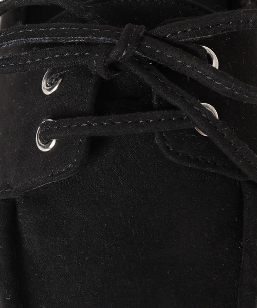 PAGEBOY(ページボーイ)の「レースアップモカシン(モカシン/デッキシューズ・レディース・キャメル/ブラック・MEDIUM/LARGE)」の15枚目の写真