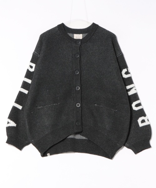 BILLABONG(ビラボン)の「【BILLABONG/ビラボン】LOGO JACQUARD SWEATER/ジャガード織り カーディガン 袖プリント ロゴ(カーディガン/ボレロ・レディース・ブラック/ブルー・MEDIUM)」の13枚目の写真