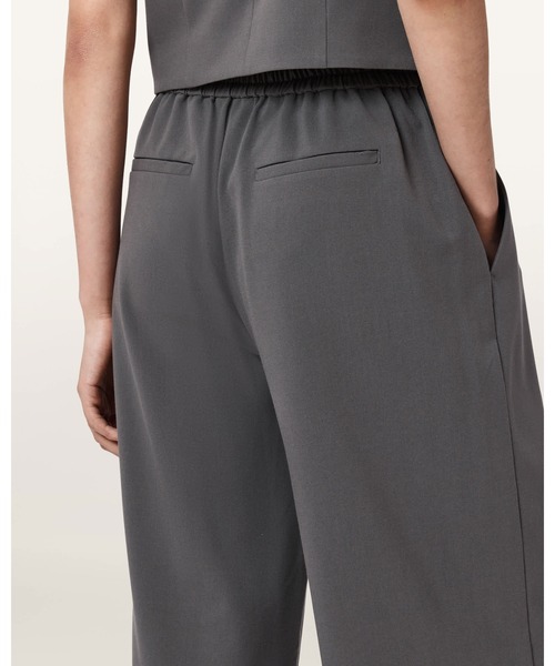 ALLSAINTS(オールセインツ)の「ALEIDA LIGHTWEIGHT WIDE LEG TROUSERS | ALEIDA WL ライトウェイト ワイド レッグ トラウザー(スラックス・レディース・グレー系その他・6/8/10/4)」の6枚目の写真