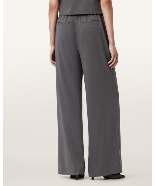 ALLSAINTS(オールセインツ)の「ALEIDA LIGHTWEIGHT WIDE LEG TROUSERS | ALEIDA WL ライトウェイト ワイド レッグ トラウザー(スラックス・レディース・グレー系その他・6/8/10/4)」の7枚目の写真