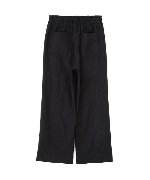 MHL.(エムエイチエル)の「FADED WOOL LINEN TWILL(その他パンツ・レディース・ブラック・0/1/2/3)」の2枚目の写真