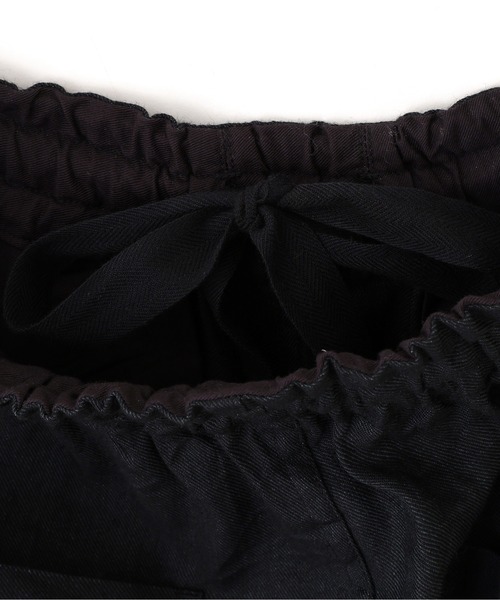 MHL.(エムエイチエル)の「FADED WOOL LINEN TWILL(その他パンツ・レディース・ブラック・0/1/2/3)」の3枚目の写真