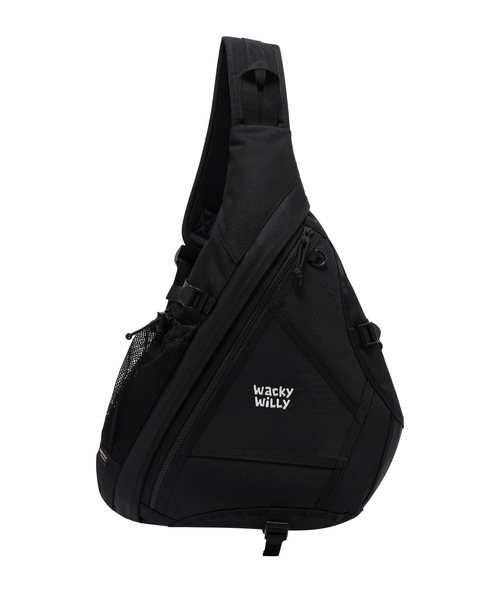 Wacky WiLLy（ワッキーウィリー）の「[26SS] CAVE SLINGBACK（メッセンジャーバッグ・メンズ・ブラック・FREE）」の3枚目の写真