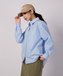 リラックス シック ブロード 長袖シャツ
