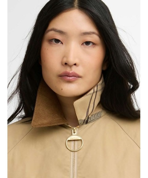 Barbour(バブアー)の「Catlin ノンワックス ジャケット(レディース)(ブルゾン・レディース・グリーン/ベージュ/グレー・10/8/6)」の6枚目の写真