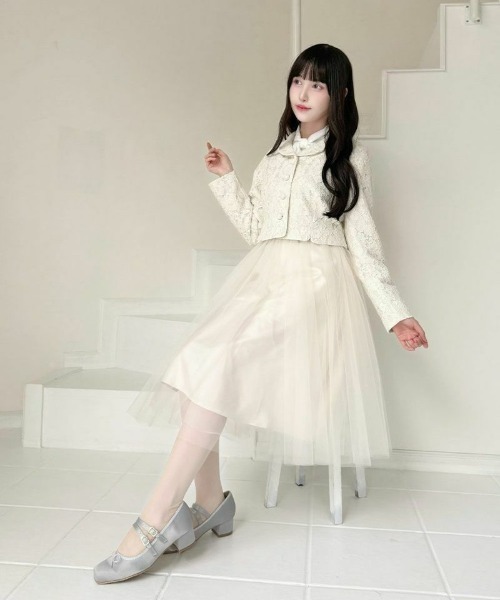 an another angelus（アンアナザーアンジェラス）の「クロスストラップサテンバレエパンプス/fint フィント（パンプス・レディース・ブルーグレー/ブラック・S/L/M）」の9枚目の写真