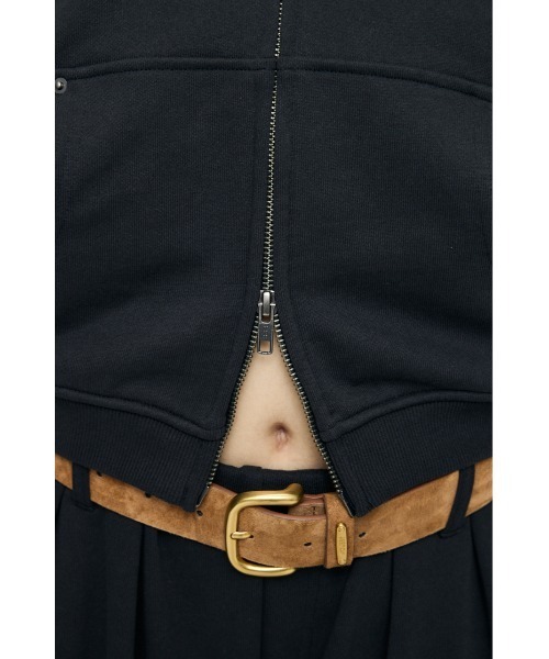 セール】【26年SS新作】【セットアップ対応】OFF SHOULDER ZIP UP