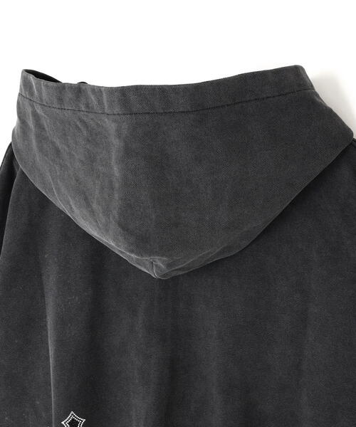 SUPPLIER（サプライヤー）の「SUPPLIER/サプライヤー/Multiple Cross Rhinestone Zip Hoodie（パーカー・メンズ・ブルー/ブラック・L/XL/M）」の10枚目の写真